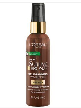 L'Oréal Sublime Bronze Self-Tanning Water Mist- 3oz